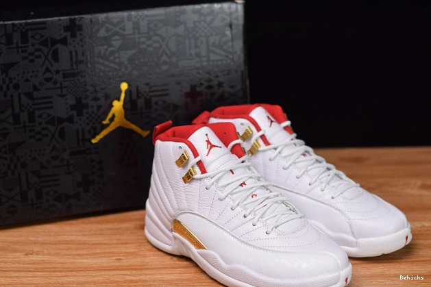 Reps BK red fiba air 12 jordan university 130690-107 white 1122